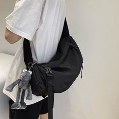 Machine wash and hang dry for optimal quality. Japanese Sling Bag, Black Frog, Cross Body Sling Bag, Sling Bag For Men, Messenger Bag Men, Backpack Sport, Sport Bag, Handbags For Men, Casual Backpack