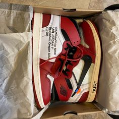 Brand New In The Box. No Receipt, Serious Inquires Only. Off White Jordan Outfit, Off White Jordans, Jordan 1 Off White Chicago, Sneaker Wallpaper, Sneakers In Box, Off White Jordan 1, Air Jordan Retro 1 High, Jordan 1 Off White, Jordan Off White