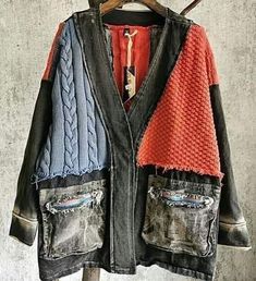 Upcycled Jackets, Repurposed Clothing, Altered Couture, Refashion Clothes