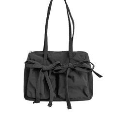 Sweet Girls Bowknot Nylon Shoulder Women Bag Korean Niche Design Bow Summer Travel Beach Bag Female Totes Bags for Women Handbag SPECIFICATIONS Handbags Type: Shoulder Bags Main Material: nylon Lining Material: POLYESTER Shape: SQUARE [New In 20240819] Simple Handbag, Bags 2024, Nylon Shoulder Bag, Daily Bag, Underarm Bag, Casual Tote, Bow Design, Tote Handbag, Travel Tote