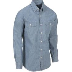 Men's Long Sleeve Denim Shirt Is 100% Cotton And Perfect For All Seasons. It Is The Right Shirt For Nice Looking Casual Wear. Perfect For All Seasons It Is The Right Shirt For Nice Looking Casual Wear Button Down Collar 2 Button Down Flap Pockets Color: Medium Wash Medium Wash Chambray Shirt, Unstructured Denim Shirt In Medium Wash, Unstructured Light Wash Denim Shirt, Unstructured Medium Wash Denim Shirt, Unstructured Chambray Shirt In Medium Wash, Unstructured Medium Wash Chambray Shirt, Washed Blue Chambray Collared Shirt, Light Indigo Relaxed Fit Cotton Shirt, Classic Washed Light Indigo Shirt