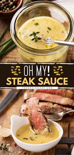 “Oh My!” Steak Sauce Buttery Steak Sauce, Buttery Steak, Steak Sauce Recipes, Mexican Mole, Cena Keto, Grilled Steak Recipes, Low Carb Diets, Ketogenic Diet Meal Plan, Low Carb Cookies