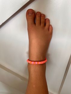 Orange And Pink Anklet So Cute! Casual Pink Anklets For Summer, Casual Pink Anklet For Summer, Casual Beach Anklets For Spring, Casual Beach Spring Anklets, Casual Spring Beach Anklets, Adjustable Ankle Strap Casual Anklets, Adjustable Casual Anklets, Adjustable Casual Ankle Strap Anklets, Casual Summer Ankle Wrap Bracelets