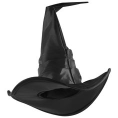 PRICES MAY VARY. SET INCLUDES: The set includes a satin black witch hat, perfect for completing your witch costume. Create a bewitching look with this essential accessory, also a nice choice to be a Halloween gift to send your friends, families. EXQUISITE DESIGN: This Halloween witch hat is designed with traditional witch hat shape, comes with pointed top, large ruched and wide hat brim, featured with black. Add a luxurious touch to any magical costume with the soft matte satin fabric. Embrace y Spooky Halloween Costume Hats And Headpieces, Black Novelty Costume Accessories For Fantasy Events, Spooky Adjustable Halloween Costume Accessories, Novelty Halloween Costume For Fantasy Events, Witchy Adjustable Costume Accessories For Halloween, Adjustable Witchy Halloween Costume Accessories, Witchy Adjustable Costume Accessories For Costume Party, Spooky Hats For Halloween Costume Party, Novelty Costume Hats For Halloween Themed Events