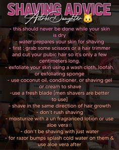 Shaving Tips, Body Hygiene, Beauty Routine Tips, Blemish Remover, Shower Skin Care, Baddie Tips, Keto Lifestyle, Healthy Skin Tips, Teen Life Hacks