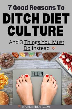 anti-diet: ditch the diet Toxic Diet Culture, Better Relationship, Anti Dieting, Relationship With Food, Diet Culture, Healthy Mindset