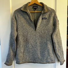 Embroidered Brand New Better Sweater Patagonia Zip Up, Women’s Size S. Never Worn, Nwt. Customized “Berkeley Haas.” Originally $130. Patagonia Zip Up, Patagonia Better Sweater, Better Sweater, Cool Sweaters, Patagonia Womens, Patagonia, Quarter Zip, Zip Ups, Womens Tops