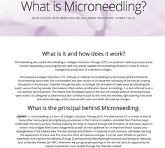 What is Microneedling? Medical Spa Marketing, Medical Esthetician, Celebrity Skin, Skin Science, Skin Medica, Medical Aesthetic