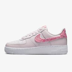 Product Features Brand: Authentic Nike  Size: US 5~12 (220~290mm)  Color: Pink Authentic New Shoes / Shoe Box / Official Tag SHIPPING  · All orders will be shipped to world wide using expedited shipping courier such as FedEx and DHL. · We ship your orders almost within 2 business days after the payment. · Please confirm your address is correct.    Due to eBay's policy, it's hard to change the address after the purchase.  RETURNS ·  We accept the returns, but item must be "Not Opened & Not Used Condition."  OTHER TERMS & CONDITIONS · Please do not forget to leave us FIVE STARS on all of the Detailed Seller Ratings. · Please DO NOT leave a neutral or negative feedback without contacting us first to get a better solution.   A better solution for you is better than any other neutral or negativ Pink Paisley, Air Force 1 Low, It's Hard, Five Star, Shoe Box, Air Force 1, Negative Feedback, Christmas List, New Shoes