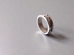 Silver metal clay ring Nice piece of jewelry, simple, for any occasion. Size 7 Metal Clay Rings, Nature Minimalist, Silver Metal Clay, Clay Ring, Oxidized Ring, Organic Nature, Jewelry Simple, Metal Clay, Minimalist Jewelry