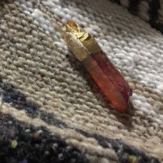 Wow! Orange/Red Aura Quartz Crystal, NWT ❤️ CHAIN INCLUDED Jewelry Necklaces Red Aura, Aura Quartz Crystal, Quartz Crystal Necklace, Aura Quartz, Orange Red, Crystal Necklace, Quartz Crystal, Womens Jewelry Necklace, Aura