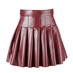 Women's High Waist Pleated Solid Short Skirt Elegant Leather Skirt Features: Occasion:Daily,Casual Season:Summer Pattern Type:Solid What you get:1 PC Skirt Material:PU Product Description: Style:Casual Closure Type:Elasticity Fit Type:Thin What you get:1 PC Skirt Note:Due to possible physical differences between different monitors, the product photography is illustrative only and may not precisely reflect the actual color of the item received SizeWaistLengthS60-70cm/23.62-27.56''39cm/15.35''M64- Work Outfits Frauen, Short Pollera, Pu Leather Skirt, Leather Pleated Skirt, Elegant Skirt, Work Outfits Women, Leather Mini Skirts, Pleated Mini Skirt, Above Knee