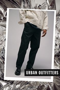 Utility chino pants by UO’s own BDG label. Cotton twill pants with a straight leg silhouette and mid-rise waist. Includes front and back pockets & finished with a zip fly & button closure. Urban Outfitters exclusive. Features Utility chino pants from BDG Washed cotton twill Straight leg silhouette Mid-rise waist Zip fly; button closure UO exclusive Content + Care 100% Cotton Machine wash Imported Size + Fit Model is 6’1" and wearing size 32/32 Measurements taken from size 32/32 Rise: 11" Inseam: 30" Leg opening: 8" | BDG Utility Chino Pant in Black, Men's at Urban Outfitters Twill Pants, Chino Pants, Chinos Pants, Cotton Twill, Urban Outfitters, Mid Rise, Fitness Models, Straight Leg, Sign Up