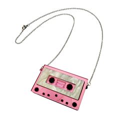 PRICES MAY VARY. ✪ Cassette Necklace: Vintage-inspired design. Has a nice retro 80's vibe to this necklace. Features a cassette tape pendant necklace for a retro, nostalgic look. Make a statement in this pretty necklace ✪ Size: Approximately 4.5cm x 3cm High-quality materials: The pendant is made of durable metal with intricate details, and it hangs from a nice chain. ✪ Mix and Match: Easily mix and match with different outfits. Necklace is trendy and unique. Perfect for music lovers and those w 1980s Music, Music Cassette, Chain Necklace Gold, Pretty Necklace, Art Necklaces, Pretty Necklaces, Cassette Tape, Necklace Size, Vintage Inspired Design