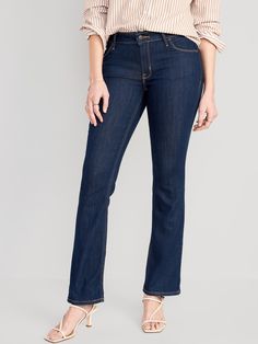 Mid-Rise Wow Boot-Cut Jeans for Women | Old Navy Old Navy Boots, Black Bootcut Jeans, Rockstar Jeans, Old Navy Maternity, Old Navy Women, Navy Jeans, Boot Cut Denim, Old Navy Jeans, Jeans Womens