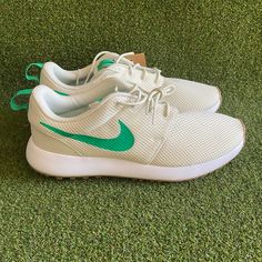 Item: Nike Roshe G Next Nature Dv1202-003 Size: Men's Us. Size 10 Eur Size 44 Condition: New With Defects Without Box *There Is A Very Tiny Speck Of A Stain On The Top Of The Shoe. Offers Welcome 100% Authentic Casual Golf Shoes With Boost Midsole, Breathable Low-top Golf Shoes, Green Breathable Tennis Sneakers, Sporty Lace-up Golf Shoes For Light Sports, Sporty Lace-up Golf Shoes, White Sole Low-top Golf Shoes, Casual Golf Sneakers With Boost Midsole, Synthetic Golf Shoes With Boost Midsole For Light Sports, Sporty Golf Shoes With Rubber Sole