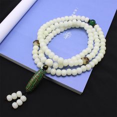 Meditation Jade Bracelet With 108 Beads, Adjustable Mala With 8mm Beads For Blessing, Spiritual Rosary Bracelet With Round Beads For Meditation, Hand-strung White Jade Beaded Bracelets, Adjustable 108 Beads For Blessing, White Jade Bracelets For Meditation, White Jade Beaded Bracelets With 8mm Beads, White Spiritual Rosary Bracelet, Spiritual Jade Beads For Meditation