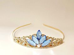 Cinderella Rhinestone Crown ,Cinderella Birthday Party ,Cinderella Rhinestone Tiara,Disney Princess Tiara,Princess Rhinestone crown, Light Blue Crown. Very High Quality METAL CRYSTAL TIARA Especially Designed For MAXIMUM COMFORT. NO hair comb in the end ,very Comfortable to wear - just like regular headband. ONE SIZE fit Toddler ,Children and Adults. With this Especially Design your princess can wear it all day long with no worries that it will fall down and that will not be Comfortable. This he Cinderella Crown, Cinderella Tiara, Light Blue Crown, Crown Light, Cinderella Birthday Party, Disney Board, Cinderella Party, Cinderella Birthday, Crystal Tiara