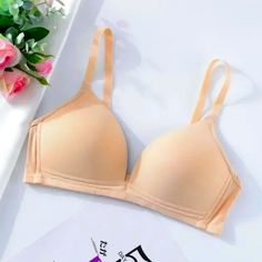 Seamless Women Tee Shirt Bra Solid Nude Comfort Lingerie Bralette Female 34a Inventory #Bk Seamless Push-up Bra, Seamless Solid Cami Bra, Summer Stretch Bra With Soft Touch, Fitted Beige Nursing Bra With Soft Touch, Solid Color Seamless Cami Bra, Fitted Soft Touch Beige Nursing Bra, Fitted Beige Soft Touch Nursing Bra, Fitted V-neck Bra, Summer Stretch Solid Nursing Bra