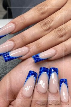 Royal Blue Nails for Homecoming Royal Blue Nails Ideas, Royal Blue Nail Ideas, Royal Blue Nail Polish, Blue Nails Ideas, Long Nails Acrylic, Royal Blue Nails Designs, Blue Nail Ideas, Blue Toe Nails