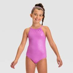 Your kid will be ready to enjoy the beach or pool while wearing the Summer Shimmer Solid One-Piece Swimsuit from Cat & Jack™. This solid-color swimsuit is tailored from soft and stretchy ribbed fabric with full lining to offer comfort all the time, whether they're diving, playing in the sand or indulging in other activities. The adjustable straps help them find a comfortable fit. Best of all, the UPF 50+ rating helps shield their skin from the sun's rays. Cat & Jack™: Designed for all children s Scalloped One Piece Swimsuit, Playing In The Sand, Solid Color Swimsuit, Kids Garments, Mermaid Print, Wave Print, Girls Sweet, Kids Outfits Girls, Swimwear Fashion