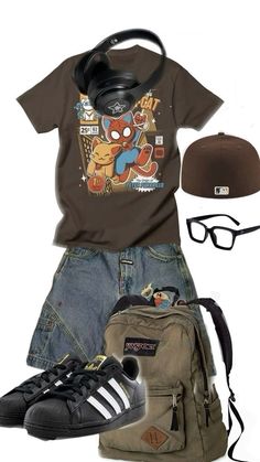 Man Outfits Ideas, Spider Man Outfits Ideas, Spider Man Outfits, Outfit Ideas Shirt, Shirt Outfit Ideas, Spiderman Outfit, Baggy Outfit Ideas, Shirt Design Ideas, Street Style Outfits Casual