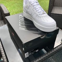 Open To Outside Offers! I Would Love To Sell Outside The App To Cut The Cost On Both Ends. Contact Me For Further Information. Serious Industries Only! You Are Open To Purchase On Ebay. Box Logo, Nike Air Force 1, Air Force 1, Nike Air Force, Nike Men, Air Force, Nike Shoes, To Sell, Nike Air