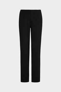 Our chicest and easiest pant—full stop. Cut from a super stretchy fabric, the Nicole is an ultra flattering and highly versatile ankle length, mid rise pant that fits slim through the leg. It has a front zipper and is finished with a clasp closure. Full Stop, Cropped Linen Pants, Silk Trousers, Ponte Pants, Maxi Dress Cocktail, Cocktail Evening Dresses, Denim Coat Jacket, Swimsuit Cover Ups, Cropped Trousers