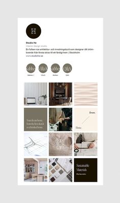 the homepage is clean and ready to be used for many purposes, including interior decor