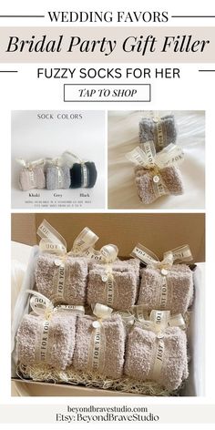 the wedding favors and bridal party gift filler