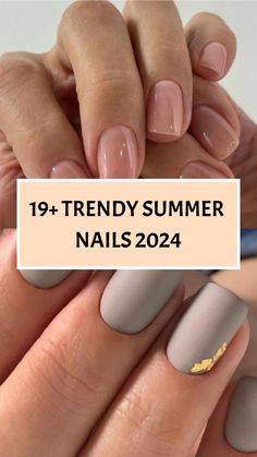 Spring Nails 2024 Trends Neutral, Nails Inspiration Almond Short, Summer Nails Inspiration 2024, Trending Nails 2024 Summer Short, Nails 2024 Neutral, Summer Polish 2024, Nail Polish 2024 Trend, Neutral Spring Nails 2024, Beach Nails Colors