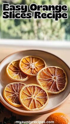 Transform fresh oranges into beautiful dried slices with this simple recipe. Perfect for snacking, garnishing drinks, or crafting, these dried orange slices are easy to make and full of flavor. Follow our tips for the best results every time!