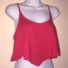 Nwt Victoria’s Secret Cropped Red Strappy Tanks Sz M Red Cami Tank Top For Summer, Red Cami Tank Top For Beach, Red Tank Top For Spring, Red Tank Top For Beach, Red Tank Top For Spring And Summer, Trendy Red Stretch Tops, Red Casual Tank Top For Summer, Trendy Red Tank Top For Summer, Trendy Stretch Red Tops