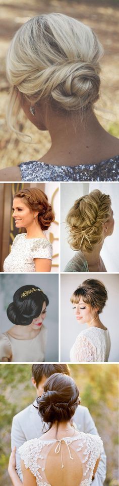 Recogidos bonitos para novias Hairstyles Wedding Guest, Peinados Hair Styles, Boda Wedding, Hairstyles Wedding, Light Hair Color, Cool Hair Color, Long Hair Cuts, Bride Hairstyles, Hair Dos