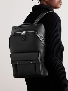 Drawing on its saddlery heritage, Dunhill's '1893 Harness' backpack is a refined, grown-up option for the office commute. It's crafted from robust leather that has a full-grain texture, so it'll stand up well to regular use. The sleek lines mean it'll work perfectly with relaxed tailoring and business attire.