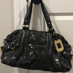 Nwot Aldo Bag. Black With Gold Details. Roomy And Very Practical Casual Satchel With Gold-tone Hardware For Errands, Casual Black Shoulder Bag With Gold-tone Hardware, Black Shoulder Bag With Gold-tone Hardware For Everyday, Black Satchel With Gold-tone Hardware, Black Shoulder Bag With Gold-tone Hardware And Double Handle, Everyday Black Satchel With Gold-tone Hardware, Black Hobo Tote Bag With Gold-tone Hardware, Black Hobo Bag With Gold-tone Hardware, Black Satchel With Gold-tone Hardware Shoulder Bag