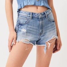 Nwt Pacsun Lyla High Rise Festival Shorts. Size: 30 Waist Laying Flat: 16.5 In Rise: 12 In Inseam: 2 In Distressed Jean Shorts For Summer, Distressed Short Jeans For Summer, Summer High Waist Dark Wash Jeans, Summer Distressed Medium Wash Jeans, Summer High-waist Dark Wash Jeans, Summer Distressed Light Wash Jeans, Summer Light Wash Distressed Jeans, Light Wash Distressed Jeans For Summer, Distressed Light Wash Jeans For Summer