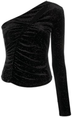 Winter Asymmetrical Neckline Fitted Top, Winter Fitted Tops With Asymmetrical Neckline, Winter Fitted Top With Asymmetrical Neckline, Fitted Tops With Asymmetrical Neckline For Winter, Asymmetrical Winter Party Top, Velvet Top, Velvet Tops, Glitter, Velvet