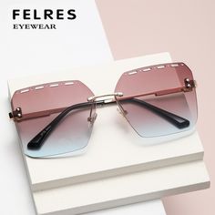 Rimless Square Fashion Sunglasses For Women Driving Classics Glasses UV400 New Welcome to my store! Description Brand：FELRES Condition: New without Tags Frame Material Metal Lens Material：Polycarbonate Anti-UV rating: UV400 Whether polarized : No. Gender ：Women Lens width:62 mm Lens height: 53 mm Bridge:20 mm Frame Width:147 mm Temple Length : 136 mm Package included： 1* Sunglasses（Not include boxes and other accessories） Note: 1. Due to the different monitor and light effect, the actual color of the item might be slightly different from the color showed on the pictures. Thank you! 2. Please allow 1-3mm measuring deviation due to manual measurement. MPN Does Not Apply Style Square Brand FELRES Frame Material Metal Lens Technology Anti-Reflective Temple Length 136 mm Country/Region of Manuf Reflective Sunglasses, Square Fashion, No Gender, Sunglasses Uv Protection, Rimless Sunglasses, Sunglasses For Women, Fashion Sunglasses, Uv Protection, Sunglasses Accessories