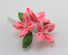 100% Handmade flower brooch. Made in the technique of tsumami kanzashi from grosgrain ribbons. At your request can be made in a different color combinations. My handworks can be a unique gift for you, your family and friends! For more items, please visit my shop home: http://www.etsy.com/shop/JuLVa Please be aware that orders are sent via standard delivery. Standard delivery from Latvia does not include a tracking number. If you would like tracked shipping PLEASE upgrade to International tracked Flower Brooch Handmade, Brooch Fabric, Tsumami Kanzashi, Edelweiss Flower, Fabric Flower Brooch, Flower Lapel Pin, Brooch Handmade, Kanzashi Flowers, Handmade Flower