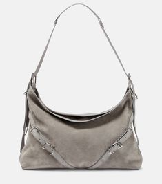 Material: leather. Lining: fabric. Made in Italy. Designer color name: Medium Grey. Internal details: internal zipped pocket. Closure: open top. Detachable, adjustable shoulder strap. Comes with dust bag. Grey Designer Bag, Givenchy Tote Bag, Givenchy Handbags, French Word, Large Leather Tote Bag, Black Leather Clutch, Givenchy Bag, Chanel Perfume, Large Leather Tote