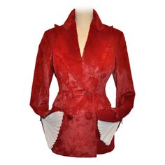 Richard Tyler, Luxury Jacket, Devil Costume, Vintage Advertising, Coat Design, Vintage Jackets, Virtual Closet, Real Fur, Jewelry Vintage