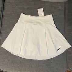 Size Small & Medium Available New With Tags Nike Skirt Outfit, Athleisure Skirt, Nike Skirt, Nike Tennis Skirt, Nike Skirts, Blue Skort, White Tennis Skirt, Quilted Skirt, Tulle Midi Skirt