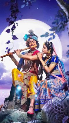 Radha Krishna, Krishna, Most Beautiful, Moon, Instagram