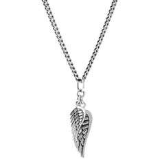 king baby double wing pendant Elegant Silver Charm Necklace With Curb Chain, Sterling Silver Snake Chain Necklace With Polished Finish, White Gold Pendant Necklace With Curb Chain, Sterling Silver Pendant Box Chain Necklace, Sterling Silver Pendant Necklace With Box Chain, Silver Sterling Silver Necklace With Curb Chain, Symbolic White Gold Box Chain Necklaces, Symbolic White Gold Necklaces With Box Chain, Symbolic White Gold Necklace With Box Chain