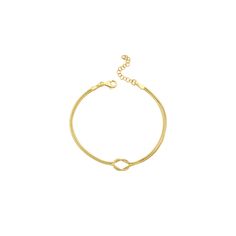 PRICES MAY VARY. 14K Gold Vermeil Knot Bracelet: This elegant bracelet features a timeless knot design, symbolizing unbreakable bonds and eternal love. The 14K gold vermeil finish ensures a luxurious and lasting shine, making it an exquisite addition to any jewelry collection. PRODUCT DETAILS: Materials: 14K Yellow Gold Vermeil ,Length: 6.5" (The bracelet features an adjustable chain, allowing for a length that varies from bracelet length when fastened on the first loop to 6.5" when secured on t Adjustable Gold Infinity Chain Bracelet, Yellow Gold Infinity Bracelets For Everyday, Yellow Gold Infinity Bracelet For Everyday, Elegant Gold Name Bracelet With Lobster Clasp, 14k Gold Infinity Bracelet Gift, 14k Gold Infinity Bracelet For Anniversary, Gold Infinity Jubilee Bracelet, Gold Infinity Bracelet With Adjustable Chain, Dainty Gold Infinity Bracelet