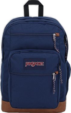 Blue Jansport Backpack, Jansport Backpacks, Back To School List, Backpack Jansport, School Highschool, Aesthetic Backpack, School List, Navy Bag, Cool School Supplies