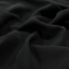 the black fabric is very soft and smooth