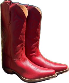 Classic Red Snip Toe Boots, Red Fitted Boots For Rodeo, Classic Red Boots For Rodeo, Casual Red Snip Toe Boots, Fitted Red Boots For Rodeo, Red Leather Boots For Rodeo, Homeward Bound, Red Boots, Smooth Leather