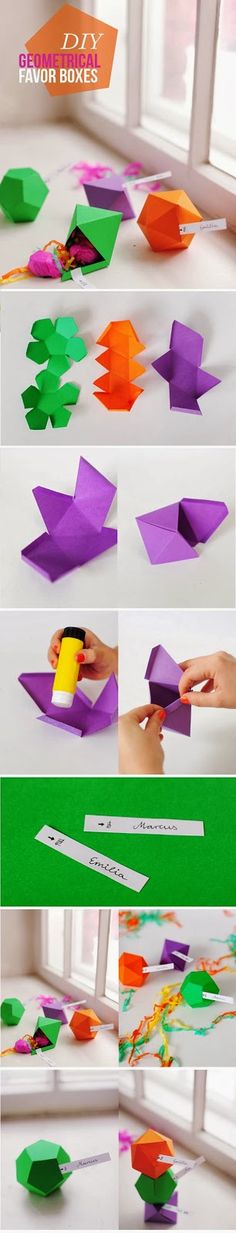 the steps to make an origami flower